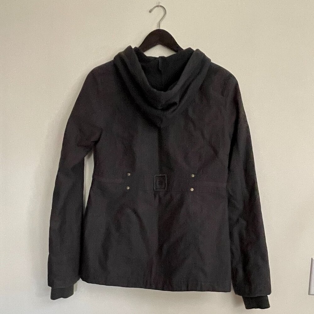 Billabong utility-style dark green grey hooded jacket. Size XL - Picture 2 of 7